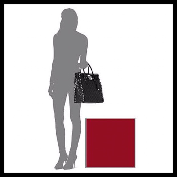 Michael Kors Hippie Grommet Hamilton Large Tote - Picture 6 of 6